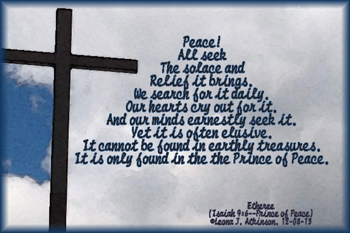 Peace Quest--Etheree poem