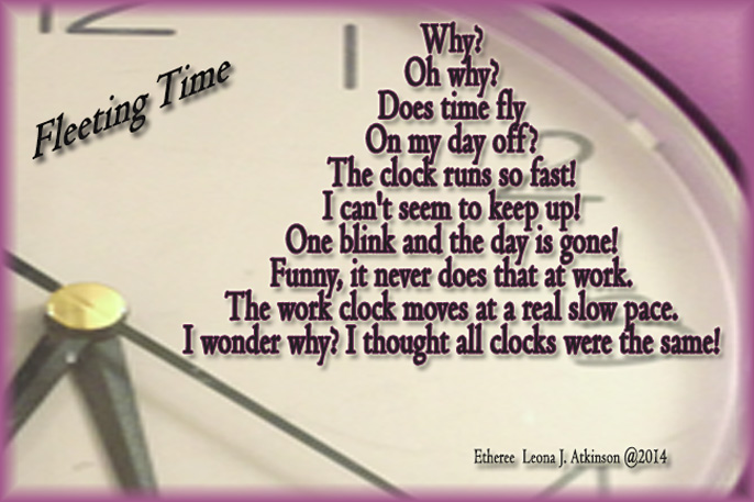 clock--Etheree poem about time