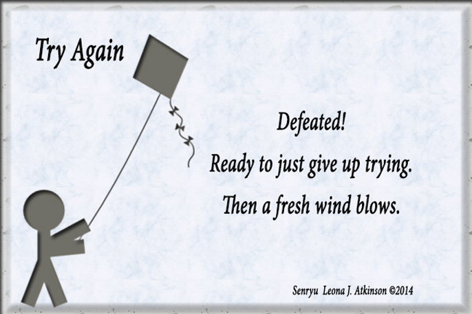 Try Again--Senryu poem