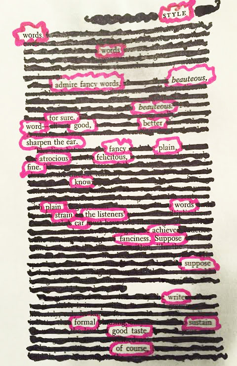 Blackout Poem