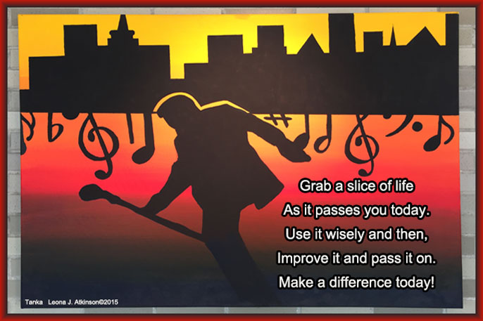 Make a Difference--Tanka poem