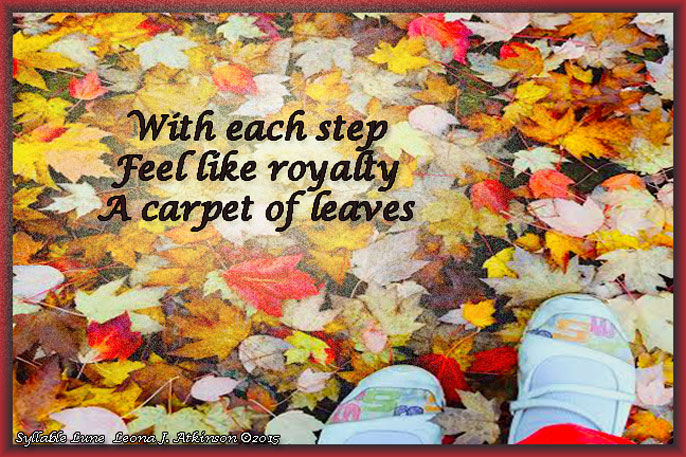 Carpet of Leaves--Fall--Syllable Lune poem