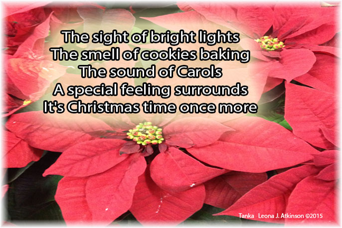 Sights, Sounds, Smells of Christmas Tanka poem