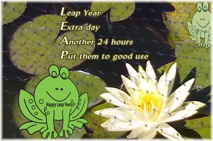 Leap Year Acrostic poem