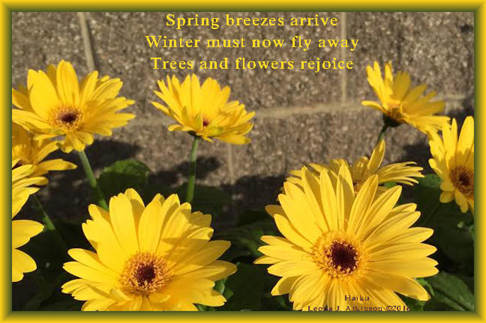 Spring's Arrival--Haiku--flowers