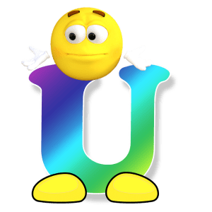 Letter U