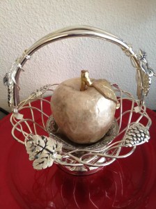 Golden Apple in a Silver Basket