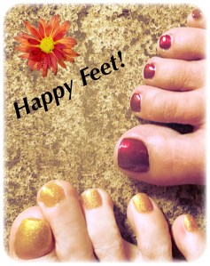 Pedicured Toes