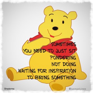 Pooh Bear Drawing, Shadorma Poem