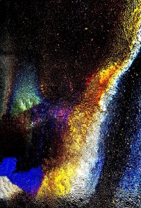 Modified original photo of an oil slick ©️LeonasDesigns 05/19