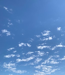 Sky with clouds