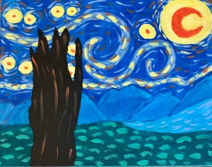 Original painting by Leona J. Atkinson 2019