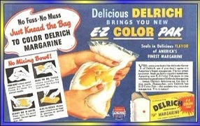 Image of margarine in a squeezable bag 
